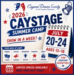 2026 Caystage: Summer Camp 13-18 year olds 2026